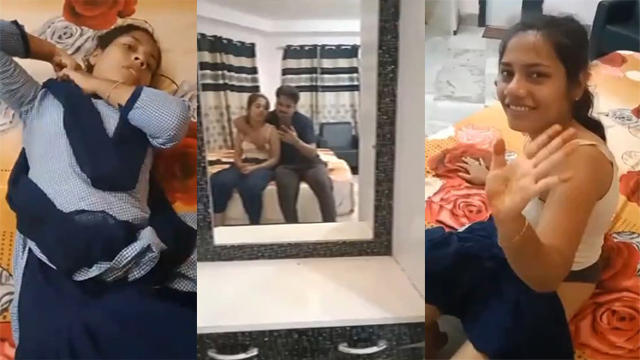 Collage Couples Having Fun Nude