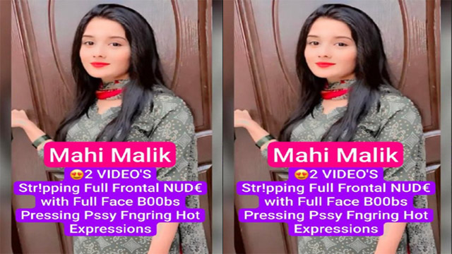 Mahi Malik Beautiful Insta Girl – Latest Most Exclusive Viral Stuff Frontal – Nude with Full Face