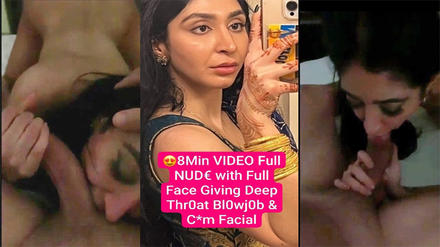 Nri Desi Girl Sucking Full Nude – Blowjob with Full Face – Showing Her Perfect Body