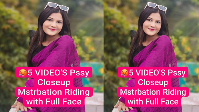 Famous Tiktoker Latest Most Exclusive – Viral Pssy Closeup Mstrbation – Riding with Full Face