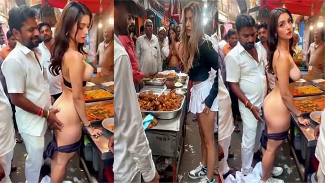 NRI Sexy Babe Fast Time Indian Public Place Nude Show